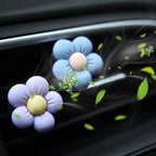 Cute Flower Car Air Vent Perfume Clip Aromatherapy Diffuser
