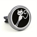 Refillable Car Air Freshener Vent Clip with 10 Pads