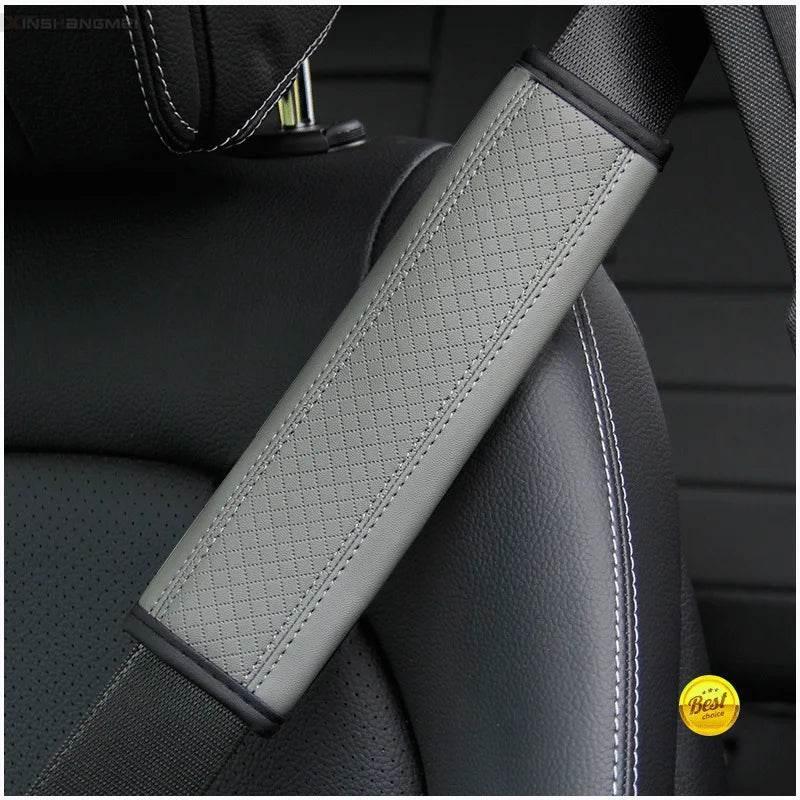 Leather Seat Belt Shoulder Pads