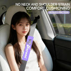 Kawaii Kuromi Car Seat Belt Covers - Universal Comfort Pads Auto