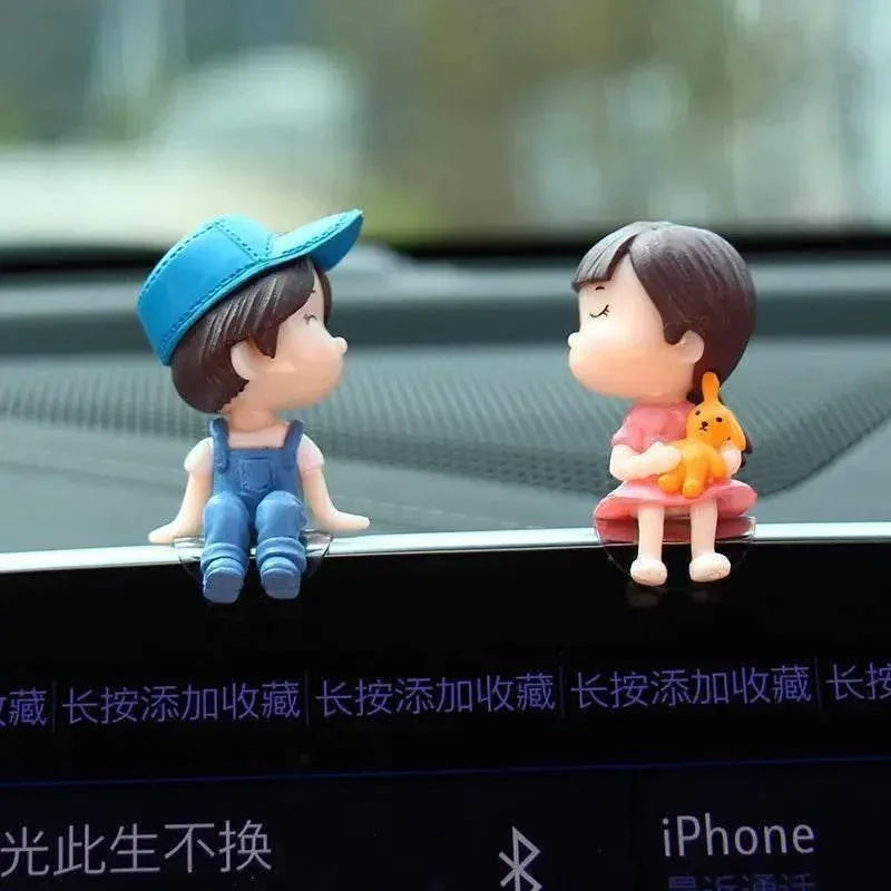 Cute Couples Car Decoration