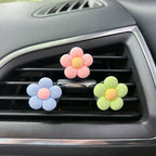 Cute Flower Car Air Vent Perfume Clip Aromatherapy Diffuser