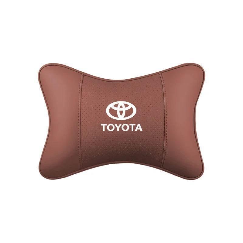 Toyota Crown Leather Car Neck Pillow