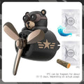 Pilot Bear Car Air Freshener – Rotating Vent Clip Diffuser