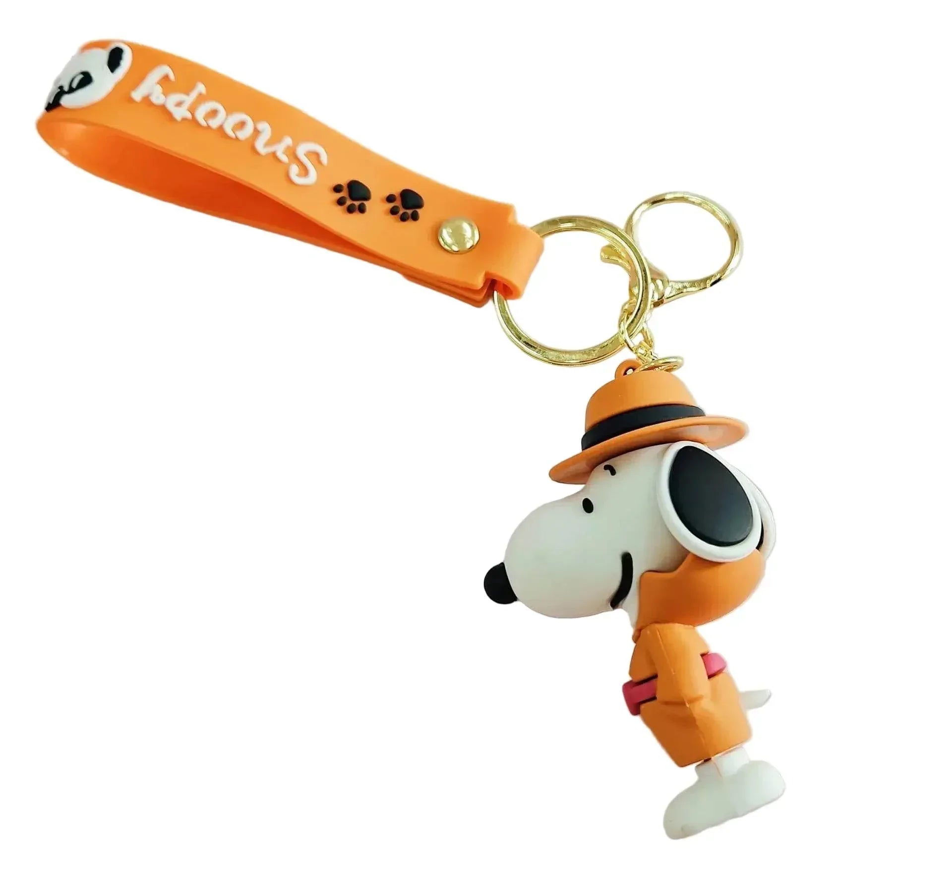 Snoopy & Charlie Keychain – Cute Bag Pendant & Car Key Ring