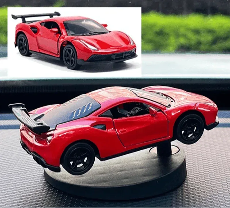 Drift Car Dashboard Swing Toy – Racing Car Ornament