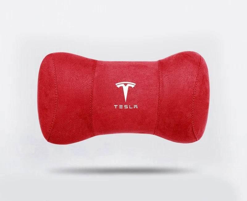Tesla Suede Headrest Pillow