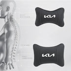 KIA Car Headrest & Lumber Support Pillow