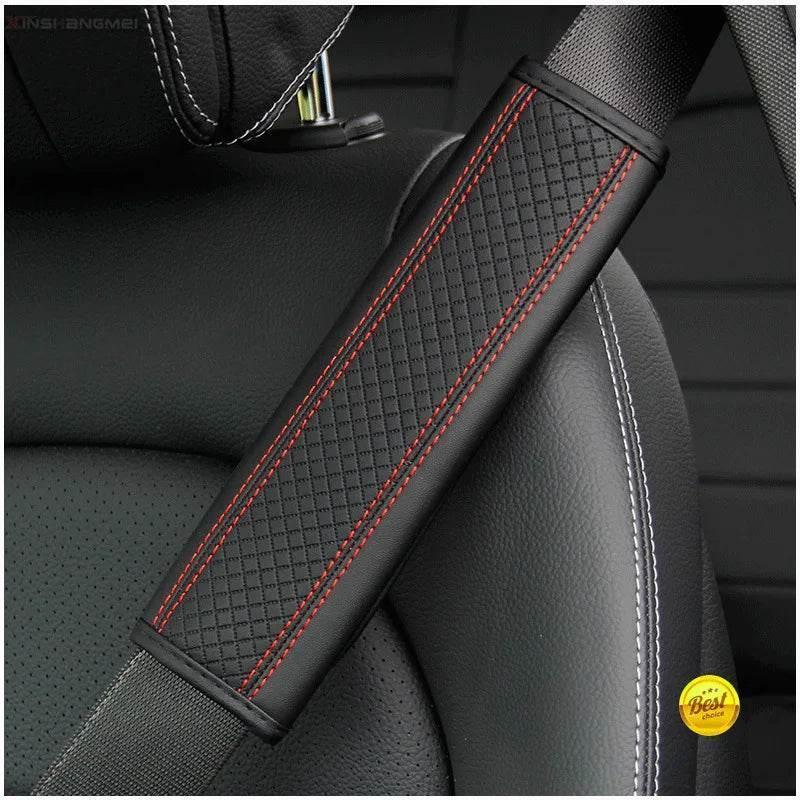 Leather Seat Belt Shoulder Pads