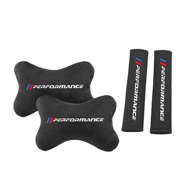 BMW M Performance Neck Pillow and Seat Belt Pad
