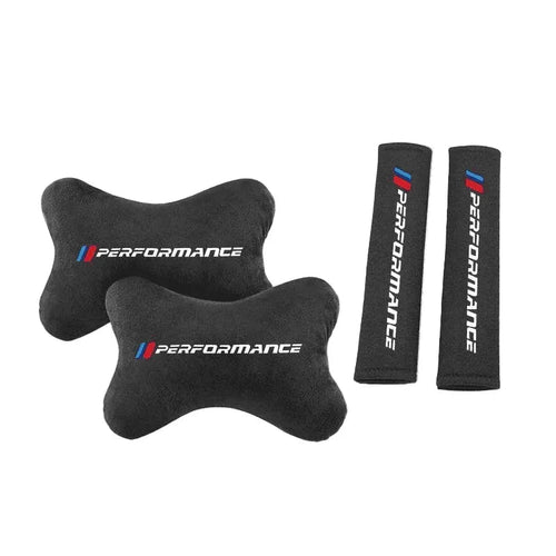 BMW M Performance Neck Pillow and Seat Belt Pad