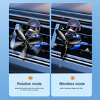 Universal Car Air Freshener Diffuser - Rotating Propeller Design