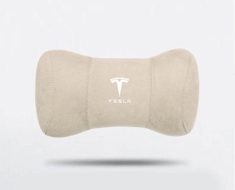 Tesla Suede Headrest Pillow