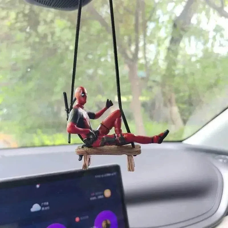 Deadpool Car Mirror Pendant