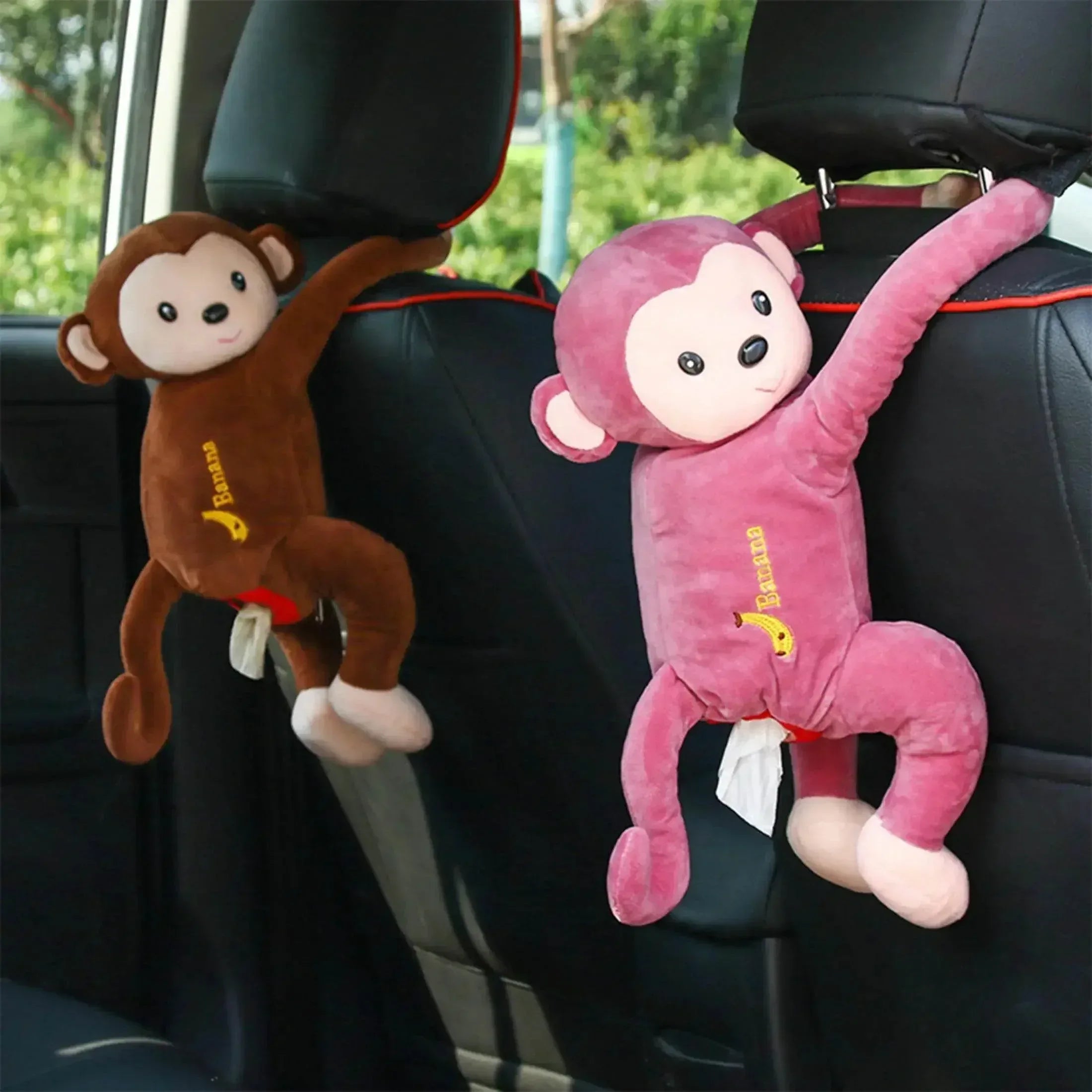 Monkey Hanging Tissue Box