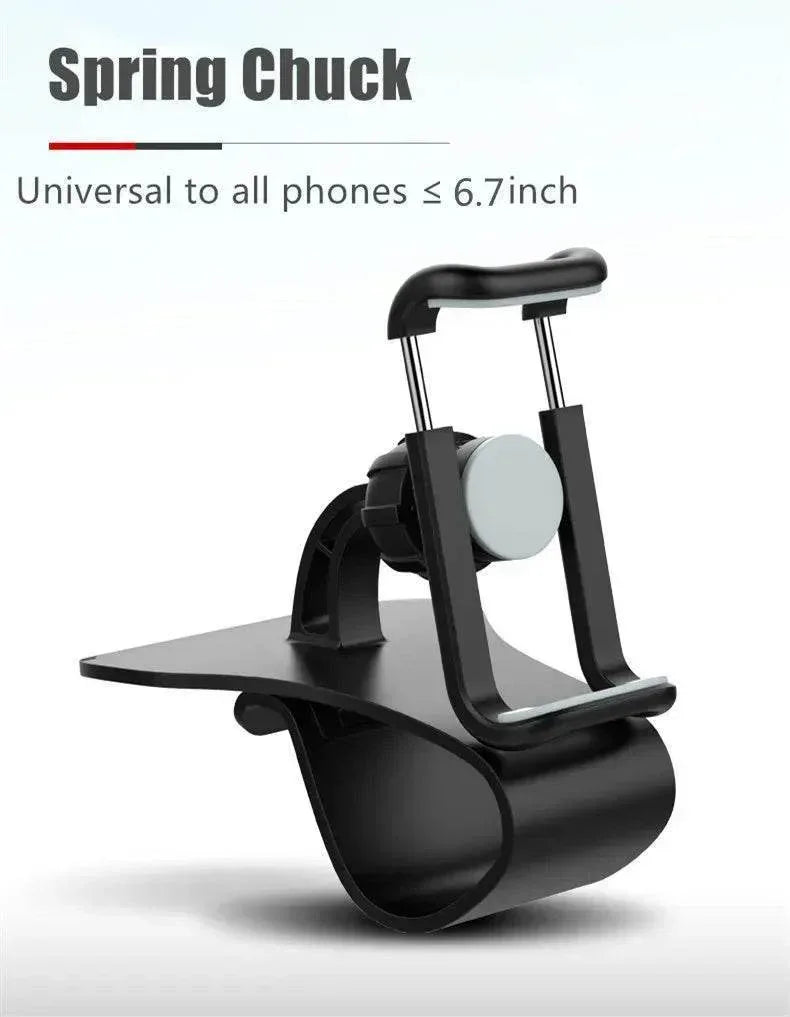 360° Rotatable Car Phone Holder – Universal Dashboard & Windshield Mount Stand
