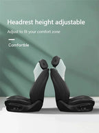 Ergonomic Memory Foam Car Neck & Lumbar Support Pillow Cushion Set
