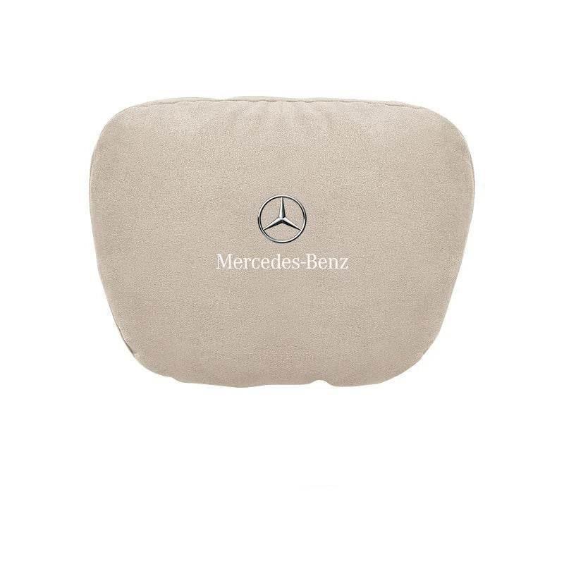 Mercedes Benz Neck Pillow & Lumbar Support Cushion