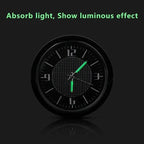 GR Sport Mini Car Clock Air Vent Dashboard Sticker
