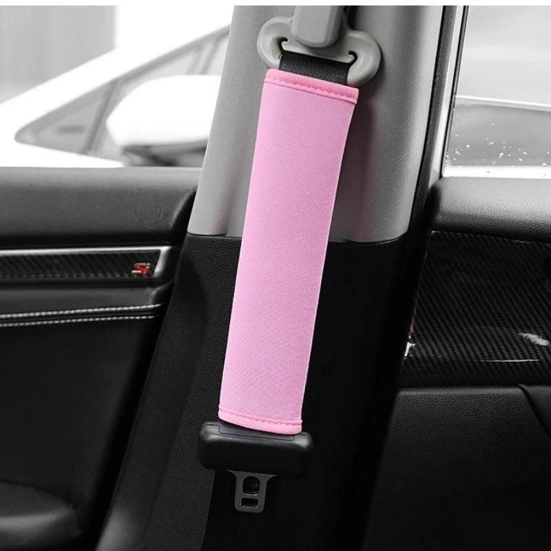 Leather Seat Belt Shoulder Pads