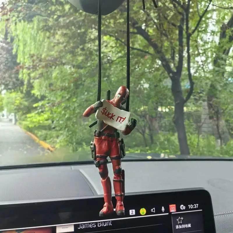 Deadpool Car Mirror Pendant