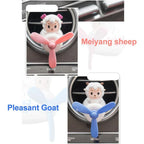 AutoPro DIY Perfume Pilot Bear Vent Clip Car Air Freshener Diffuser