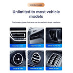 Universal Car Air Freshener Diffuser - Rotating Propeller Design