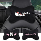 Hello Kitty Neck Support Pillow Auto Headrest Car Seat Cushion