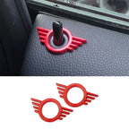 MINI Cooper Door Lock Button Decoration Sticker