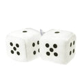 Fuzzy Dice Car Mirror Hanging Decoration
