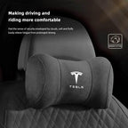 Tesla Suede Headrest Pillow