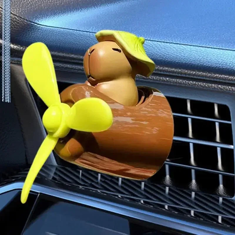 AutoScent Capybara Pilot Car Vent Aromatherapy Diffuser Air Freshener