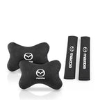 Mazda Neck Pillow and Seat Belt Pad