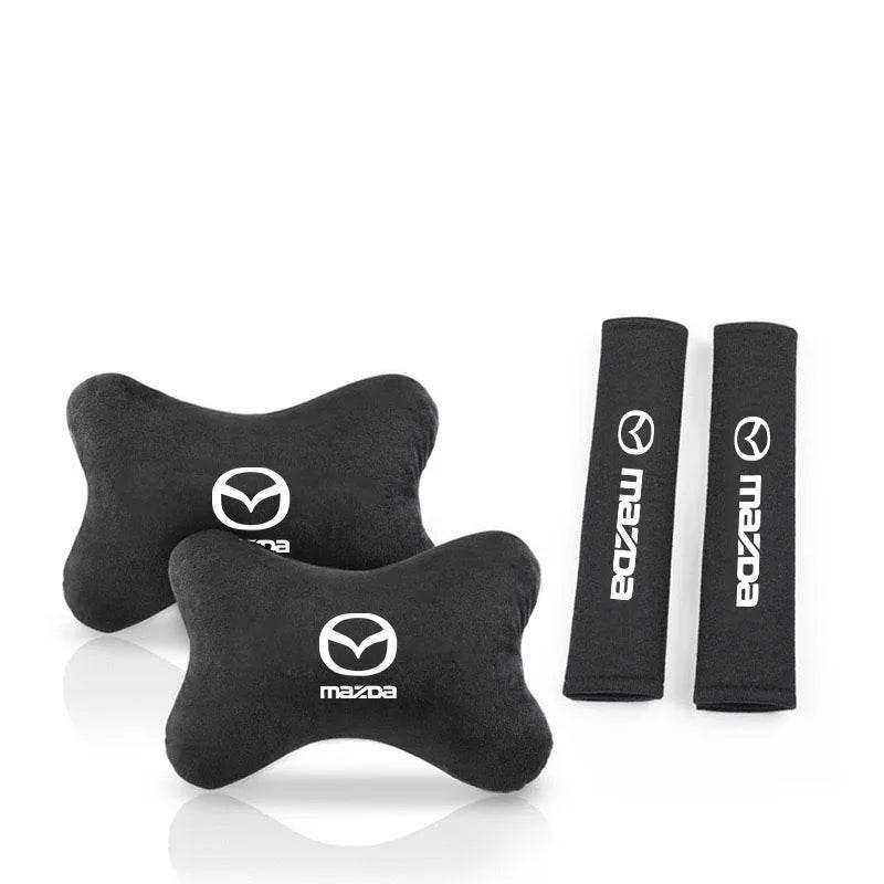 Mazda Neck Pillow and Seat Belt Pad