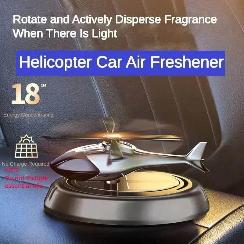 Helicopter Car Air Freshener - Dashboard Decoration