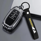 Snoopy Silicone Car Keychain - Cute Cartoon Key Ring Holder Strap