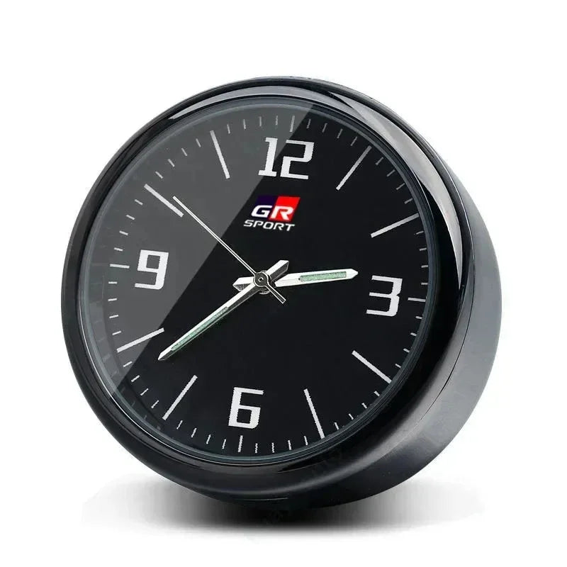 GR Sport Mini Car Clock Air Vent Dashboard Sticker
