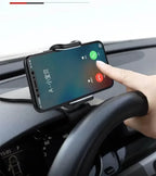 360° Rotatable Car Phone Holder – Universal Dashboard & Windshield Mount Stand