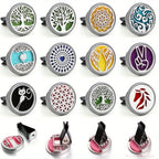 Refillable Car Air Freshener Vent Clip with 10 Pads
