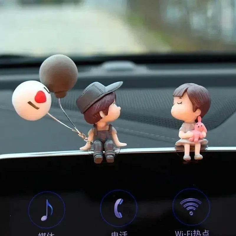 Cute Couples Car Decoration