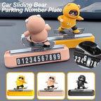 Skateboard Bear Dashboard Decoration