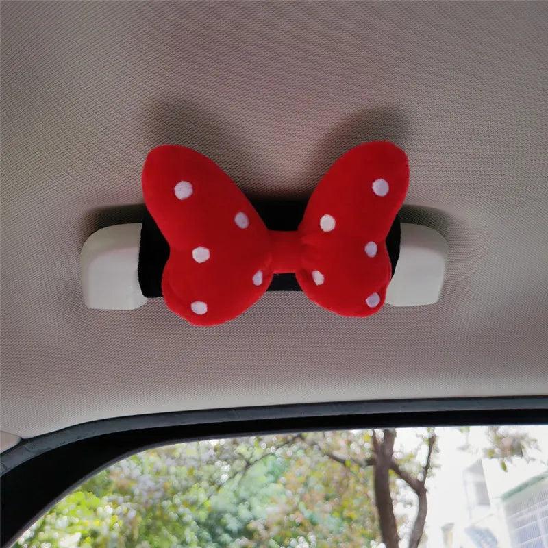 Car Seatbelt Pad Cover Short Cloud Bow Design Shoulder Cushion