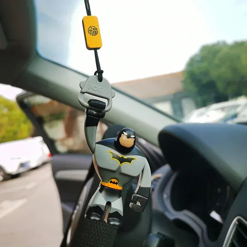 Batman/Superman & Spider-Man Car Rearview Mirror Ornament