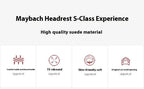 Mercedes Benz Neck Pillow & Lumbar Support Cushion