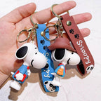 Snoopy & Charlie Keychain – Cute Bag Pendant & Car Key Ring