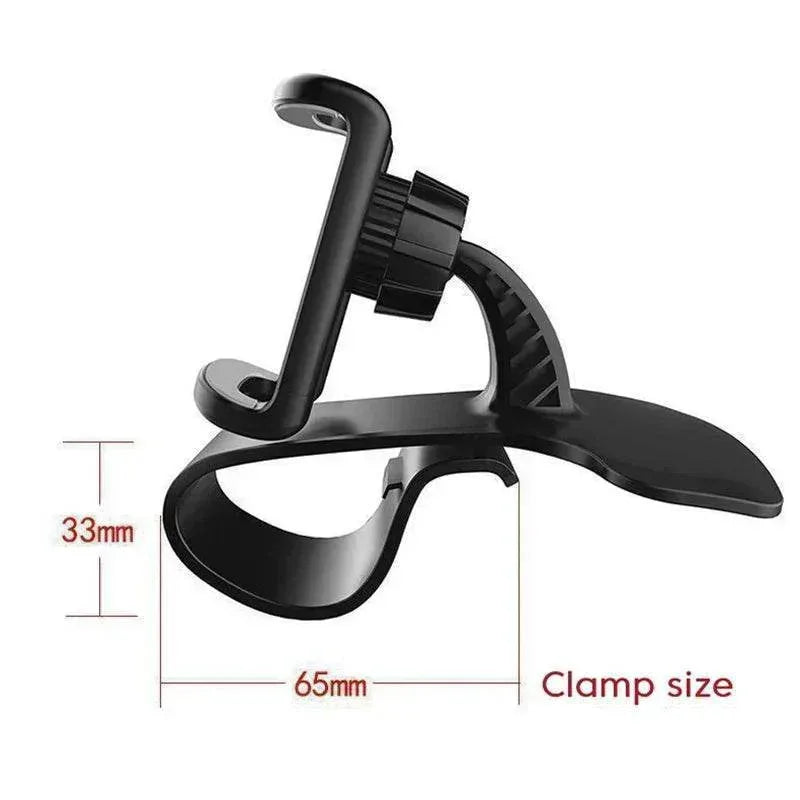 360° Rotatable Car Phone Holder – Universal Dashboard & Windshield Mount Stand