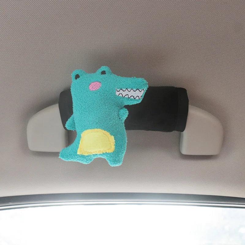 Car Seatbelt Pad Cover Short Cloud Bow Design Shoulder Cushion