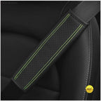 Leather Seat Belt Shoulder Pads