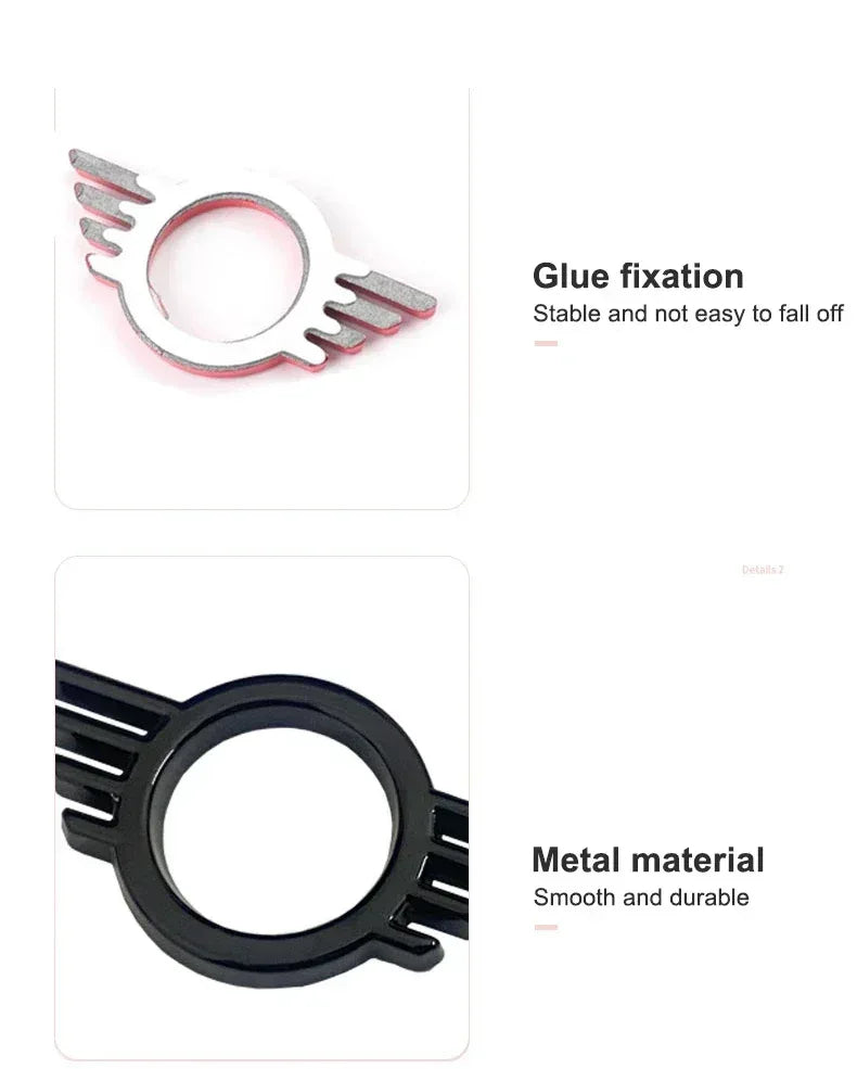 MINI Cooper Door Lock Button Decoration Sticker
