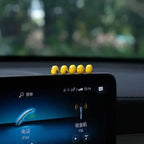 5pcs Mini Duck Car Ornaments – Dashboard & Rearview Mirror